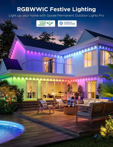 Govee adapter supports long runs up to 200 ft for outdoor displays