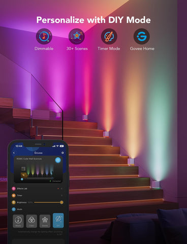 150 lumens brightness provides clear yet cozy illumination.