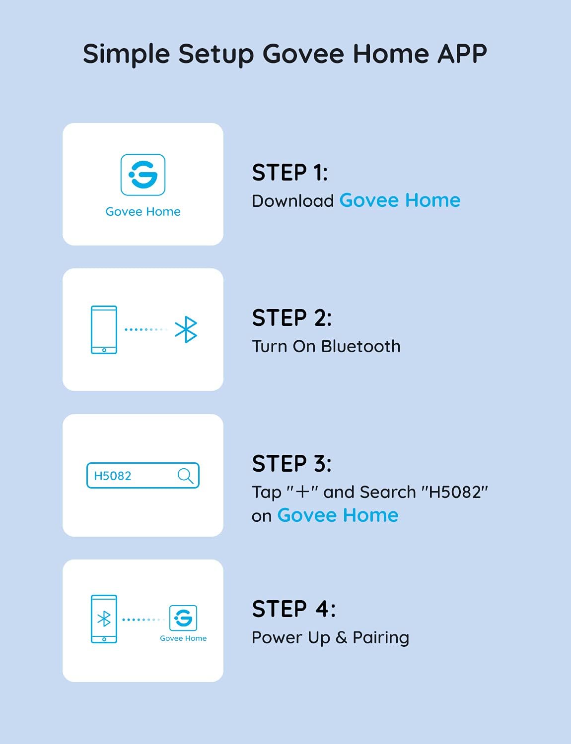 Easy energy management with Govee smart plug routines.