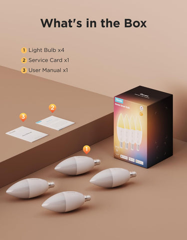 Govee E12 group control to synchronize multiple bulbs