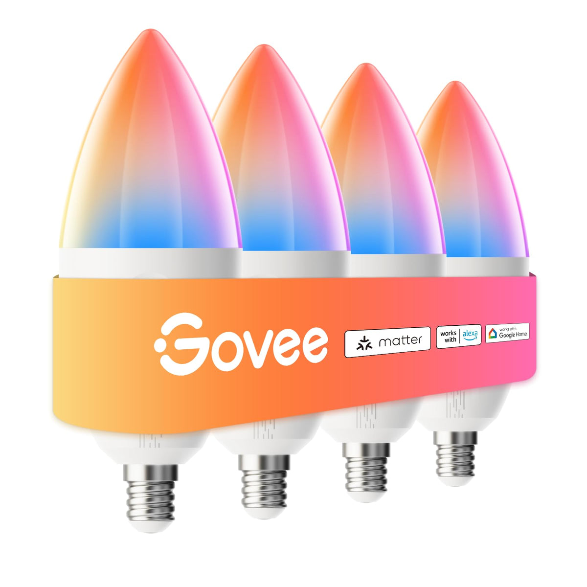 Govee E12 RGBWW color changing bulb for vivid ambiance