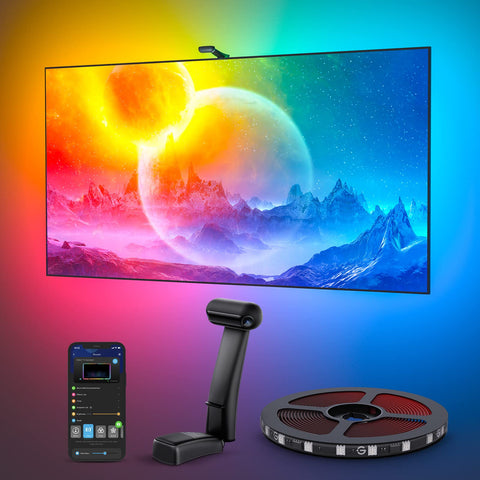 Govee Envisual T2 with dual cameras enhances edge color accuracy for immersive viewing