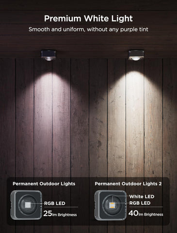 Govee extension cables expanding layout for larger outdoor displays