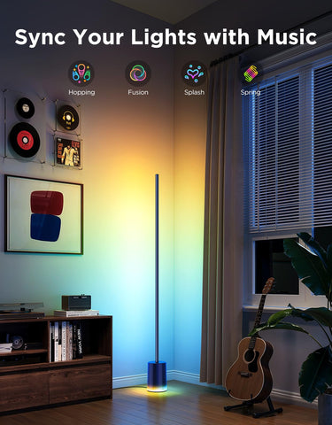 Govee Floor Lamp 2 60-inch smart lamp suits modern living spaces.