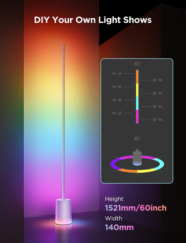 Govee Floor Lamp 2 voice control setup with Alexa and SmartThings.