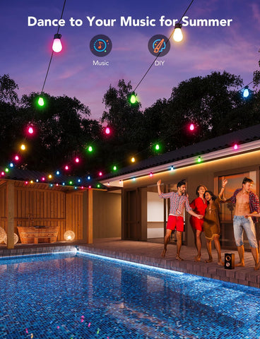 Govee H7015 music sync lights dance with your favorite tunes.