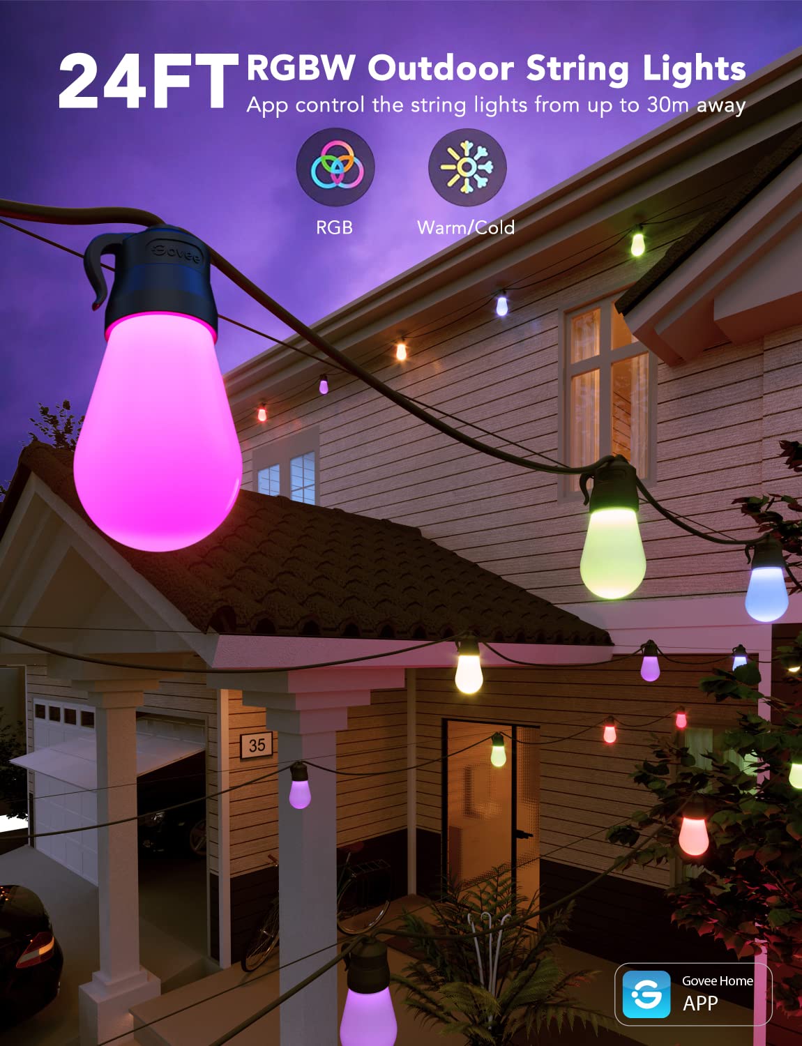 Govee H7029 8-dimmable bulbs enable customizable ambiance for gatherings