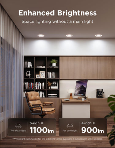 Five-step installation simplifies upgrading ceilings with no clutter.