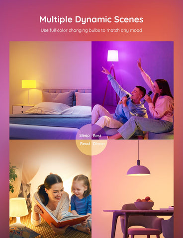 Govee LED Smart Bulbs 2-pack ready for quick setup