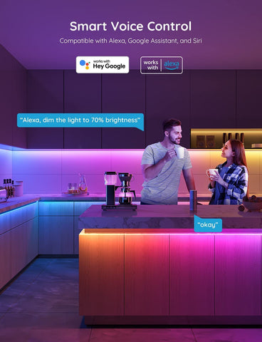 Govee LED strip app control for DIY effects and sharing ideas