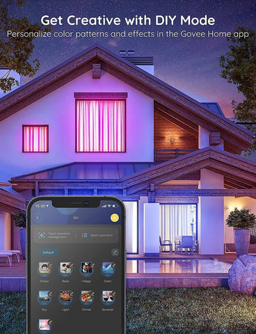 Govee remote controller for quick lighting adjustments
