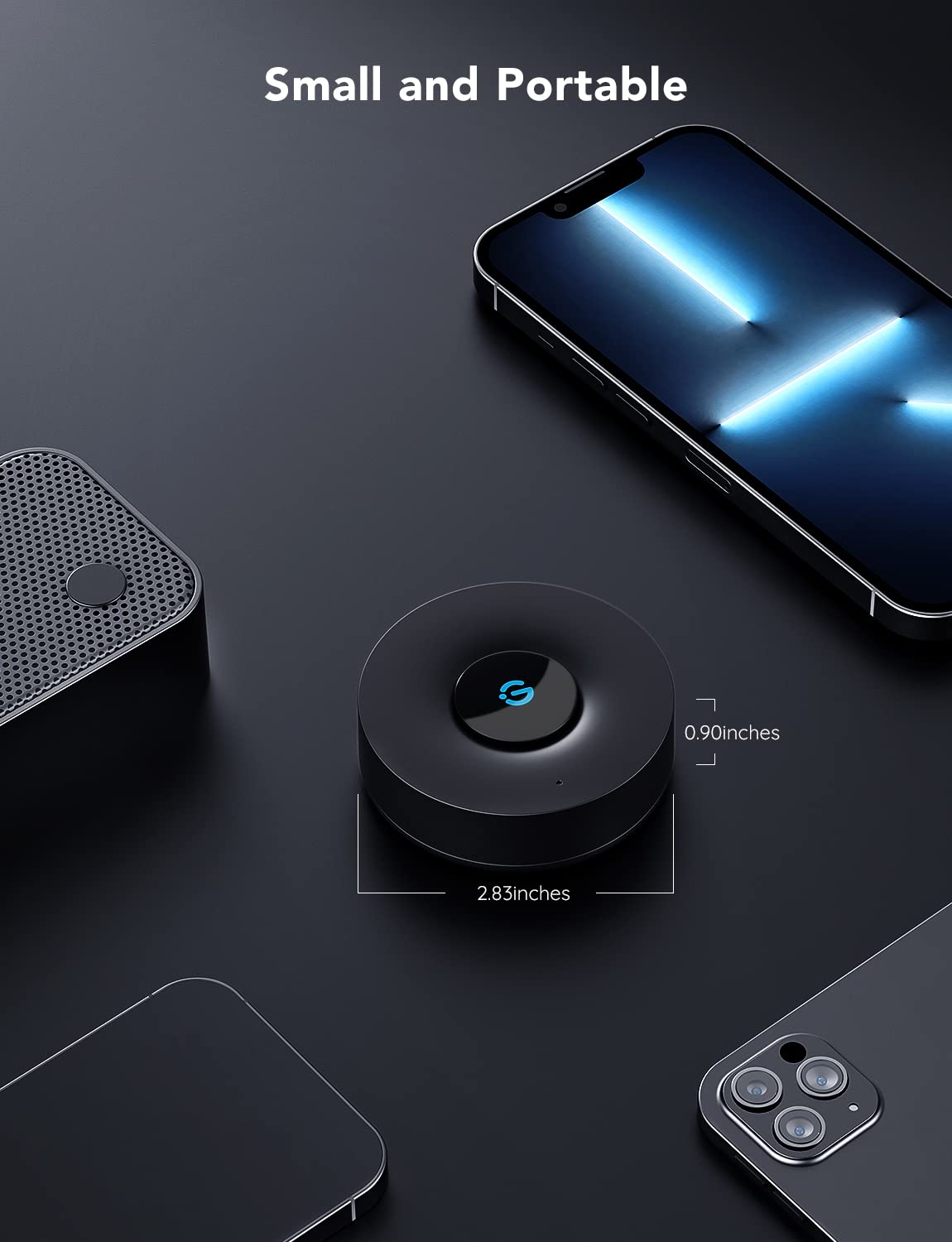 Govee Music Sync Box works with all Govee color lights for seamless integration.