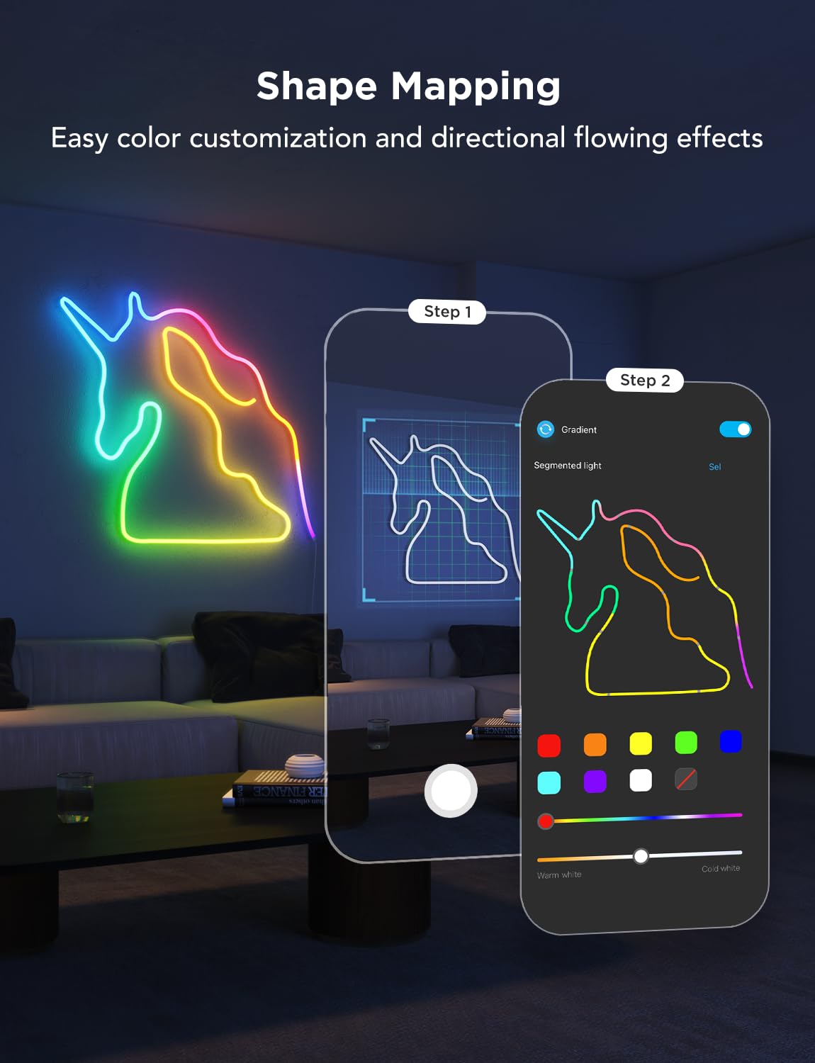 Govee neon lights AI lighting bot offers design ideas for spaces