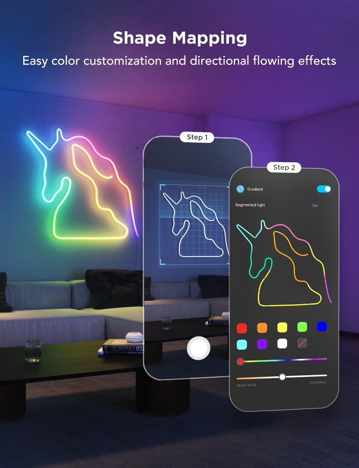 Govee AI Lighting Bot crafts personalized scenes for your space.