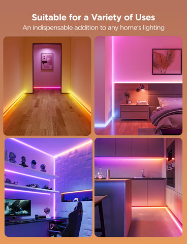 Govee Neon Rope Light AI Lighting Bot creates dynamic effects.