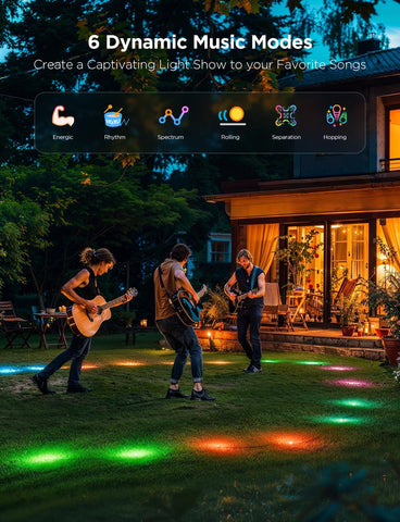 Govee lights withstand -4°F to 114°F for durable outdoor decor.