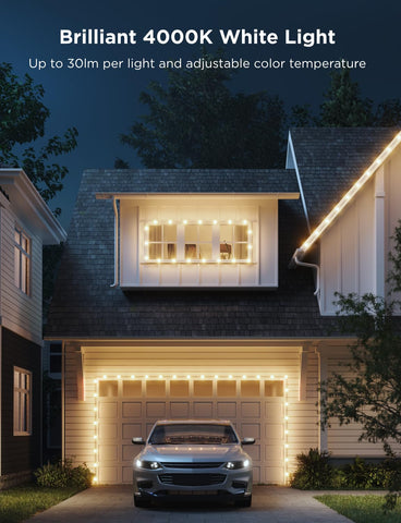 Smart control with Alexa and Google Home for easy voice lighting.