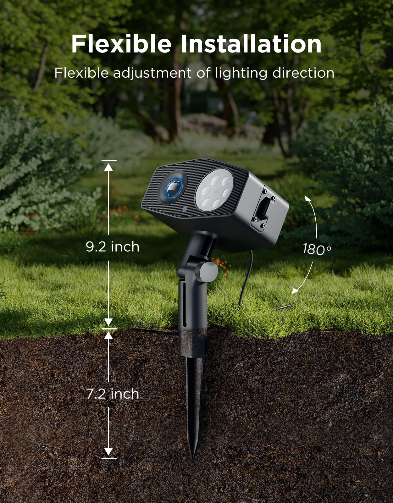 Govee plug-and-play setup for fast wall projection.
