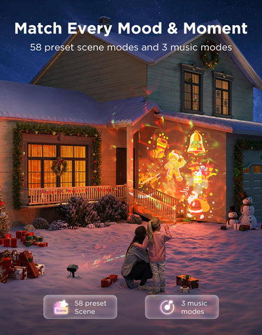 Govee IP67 weatherproof design for reliable outdoor decoration.