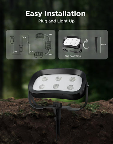 Govee Outdoor Tree Lights easy-install with clear setup steps