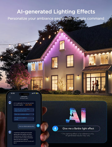 Govee Permanent Outdoor Lights 2 provides 40lm white light for clear visibility