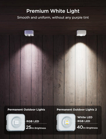 Govee Permanent Outdoor Lights 2 features a durable control box for reliable connections