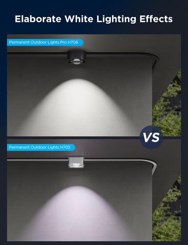 Govee Permanent Outdoor Lights Pro quick install with clips and VHB for fast setup