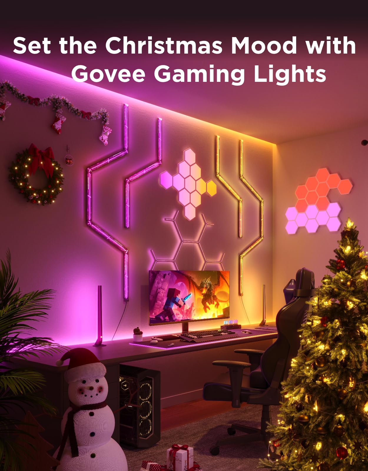 Govee H6047 dial controller enables quick brightness and color changes at your desk