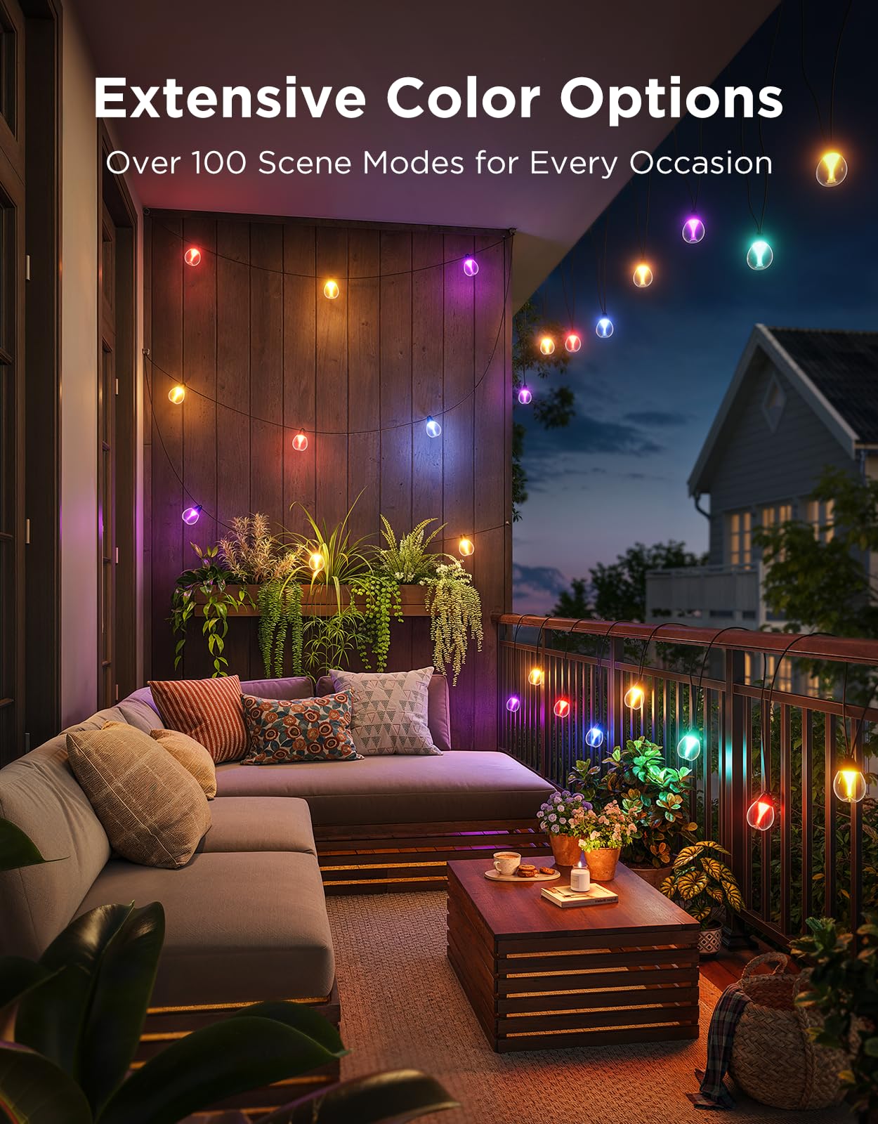 Govee RGBWIC lights offer 111 scenes for vibrant ambiance
