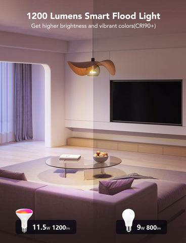 Govee smart bulbs app controlled scene modes for customizable lighting