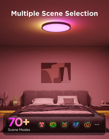 Govee Ceiling Light adjustable color temperature from warm to cool