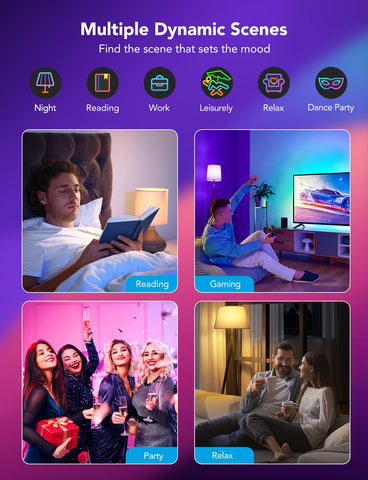 Govee Smart Light Bulbs offer 16 million colors for personalized decor