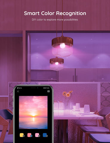 Govee bulbs with timer and sunrise sunset routines