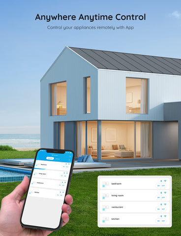 Govee Smart Plug fire-resistant casing enhances safety at home.