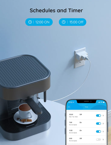 Govee Smart Plug requires no hub; setup via app.