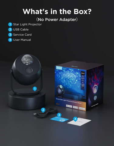 Power adapter note for Govee Star Light Projector: 5V DC requirement
