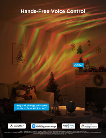 Govee Star Light Projector requires a 5VDC adapter for power.