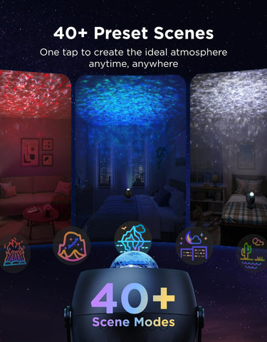 Govee Star Light Projector highlights RGBW LEDs and vivid ripple effects