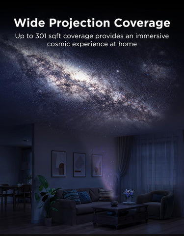 Govee star projector includes 20 scenes for personalized mood