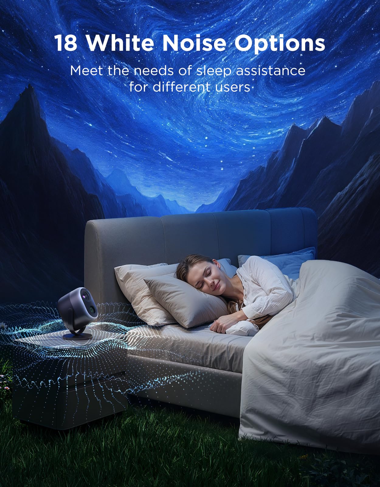 Govee Star Projector supports Matter and voice assistants for hands-free setup