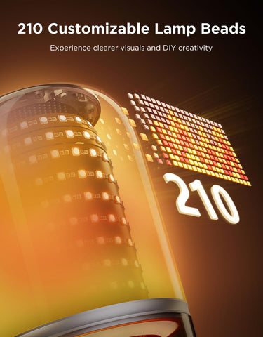 Govee Table Lamp 2 Pro 100+ lighting scenes for mood setting in any room.