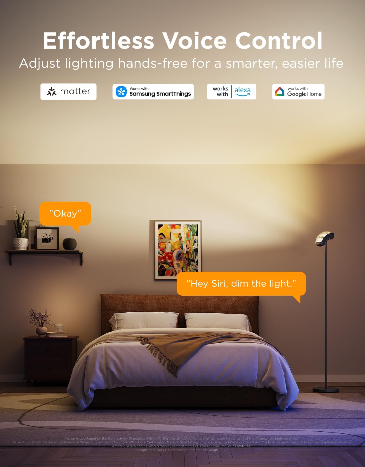 Tall 67-inch lamp reaches high ceilings, creating a broad ceiling wash.