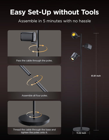 Govee lamp includes music sync and DreamView for synchronized light shows.