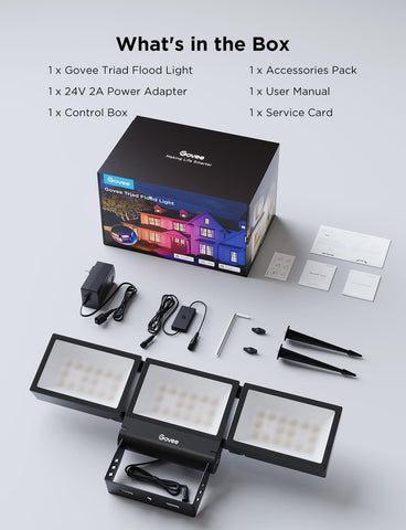 Govee Triad compatible with Matter and Alexa for smart home control