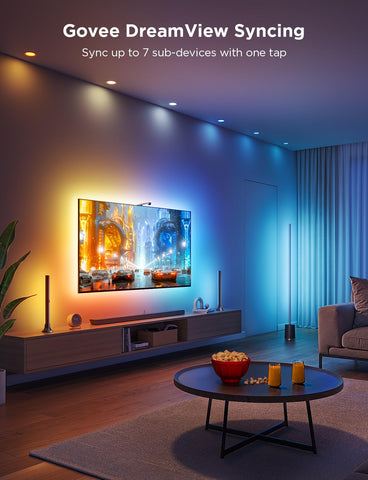 Govee TV Backlight 3 Lite Kit voice control with hands-free setup.
