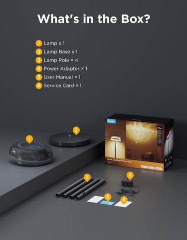 DreamView scene setup on Govee Uplighter for events