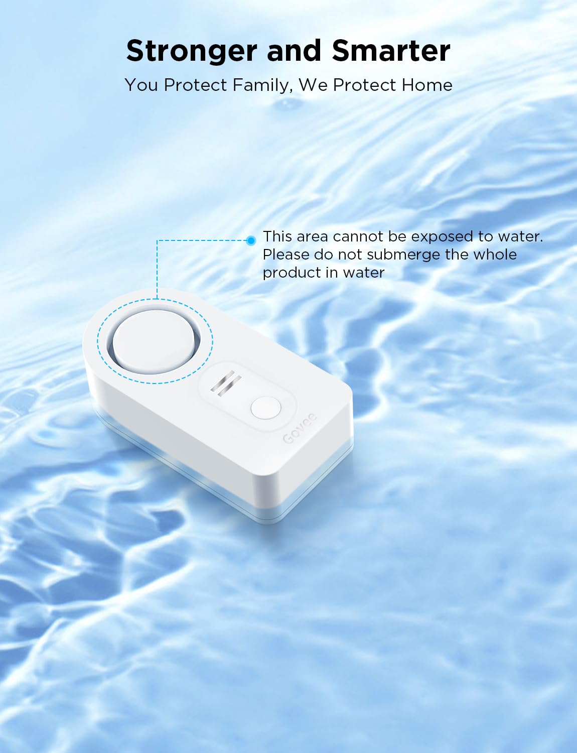 Govee volume adjustment control to tailor alert loudness