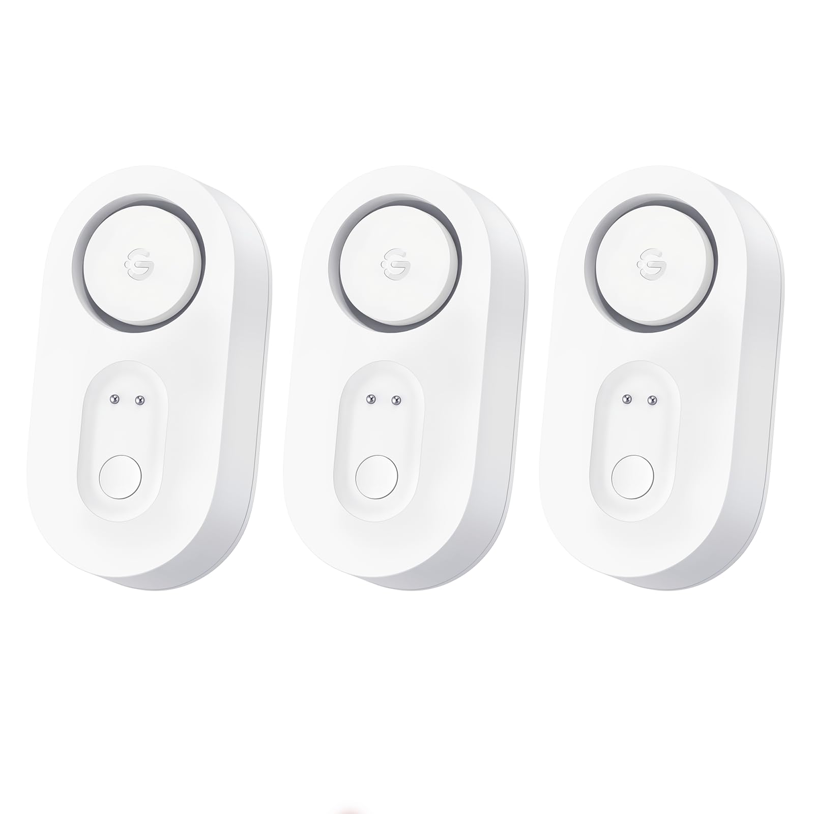 GoveeLife water-leak-detector-3pack front view protects basements and kitchens with early alerts