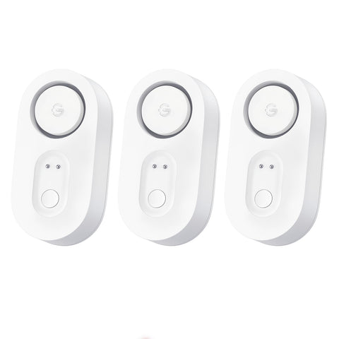 GoveeLife water-leak-detector-3pack front view protects basements and kitchens with early alerts