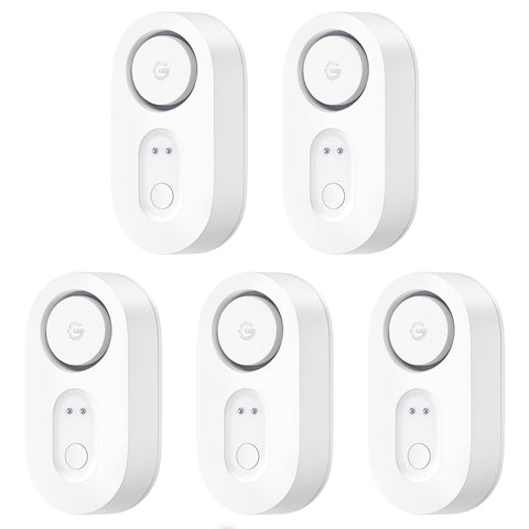 GoveeLife water leak detector 5-pack provides broad coverage for basements, kitchens, and laundry areas.
